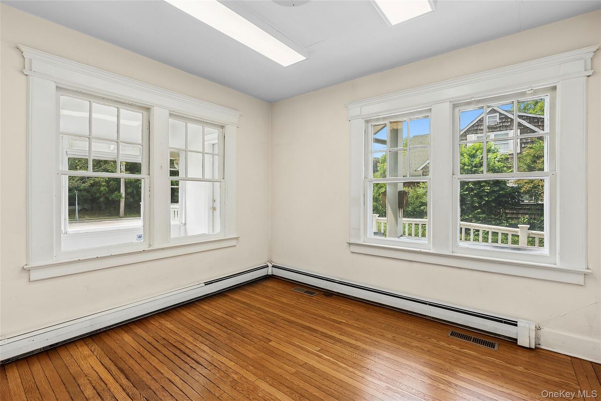 Empty room, Interior, Wood Texture Flooring