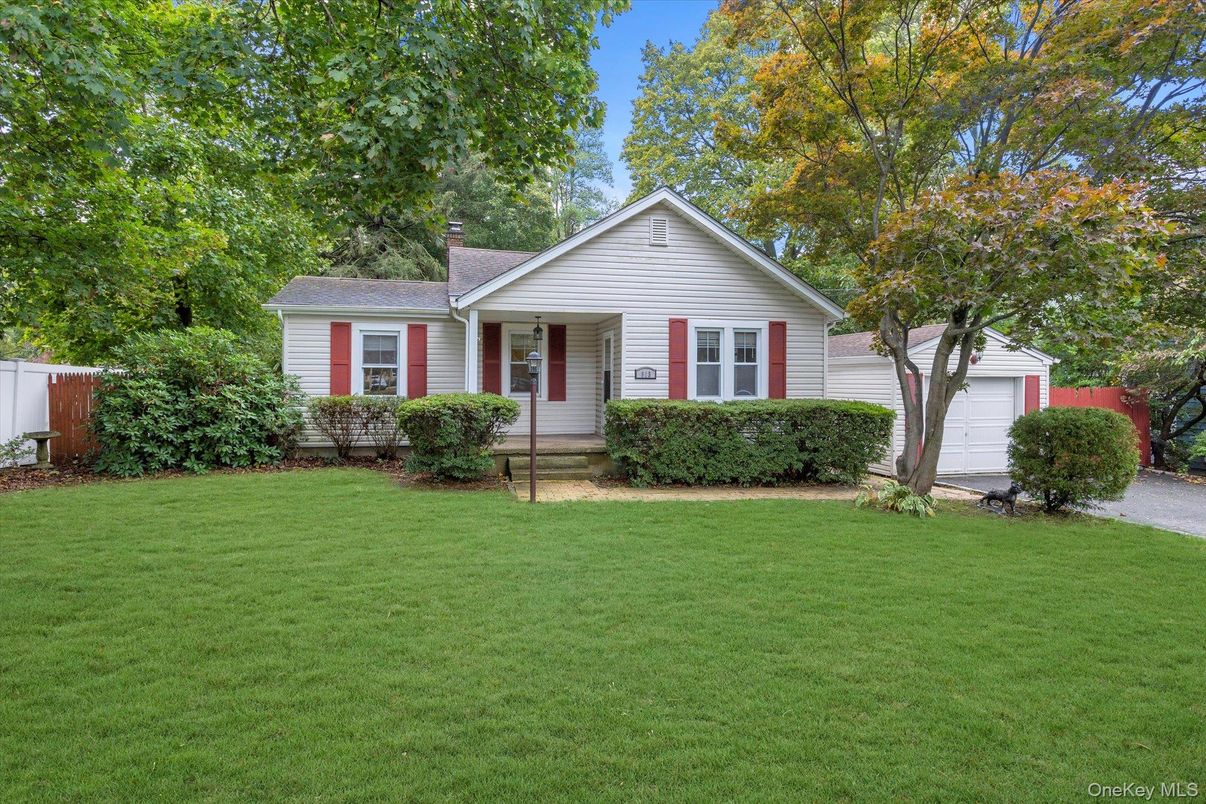 Backyard, Detached Garage, Exterior, Facade, Ranch