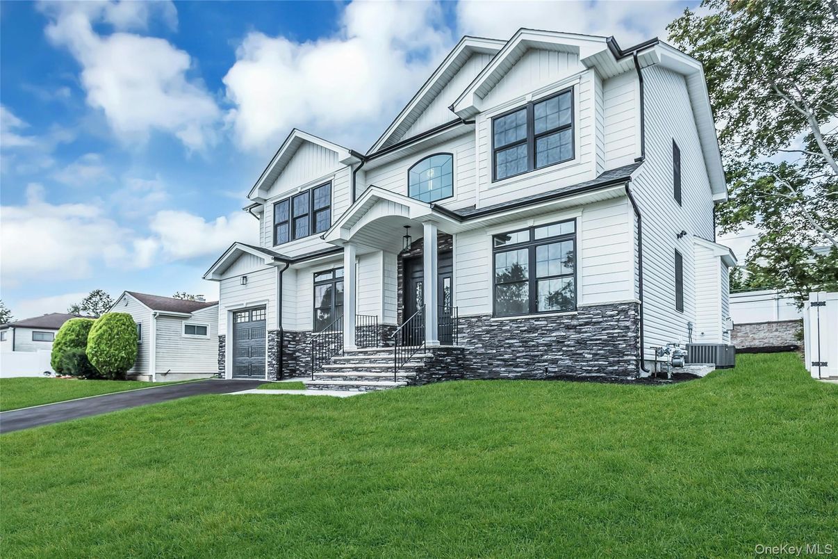 Attached, Backyard, Exterior, Facade, Farmhouse