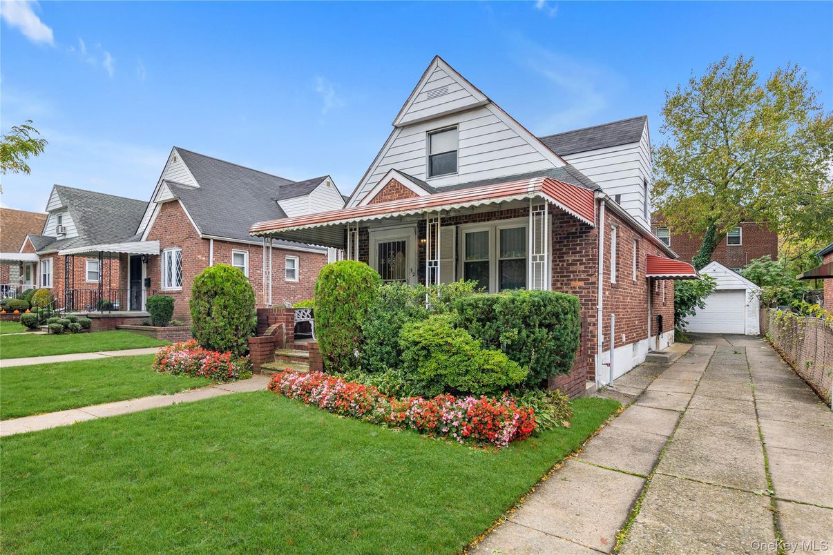 Exterior, Facade, Brick Facade, Tudor Revival