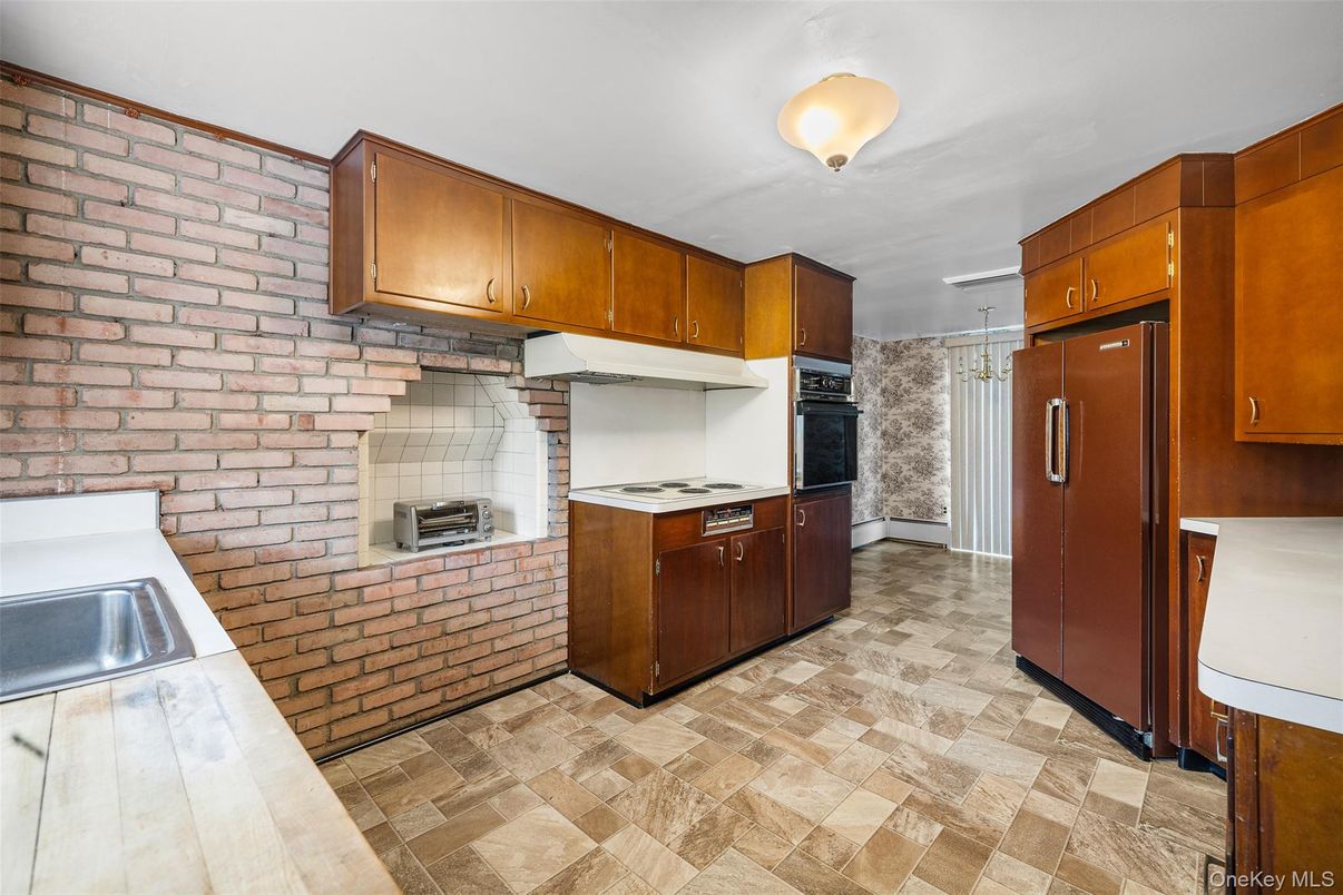 Interior, Kitchen, Stone Walls
