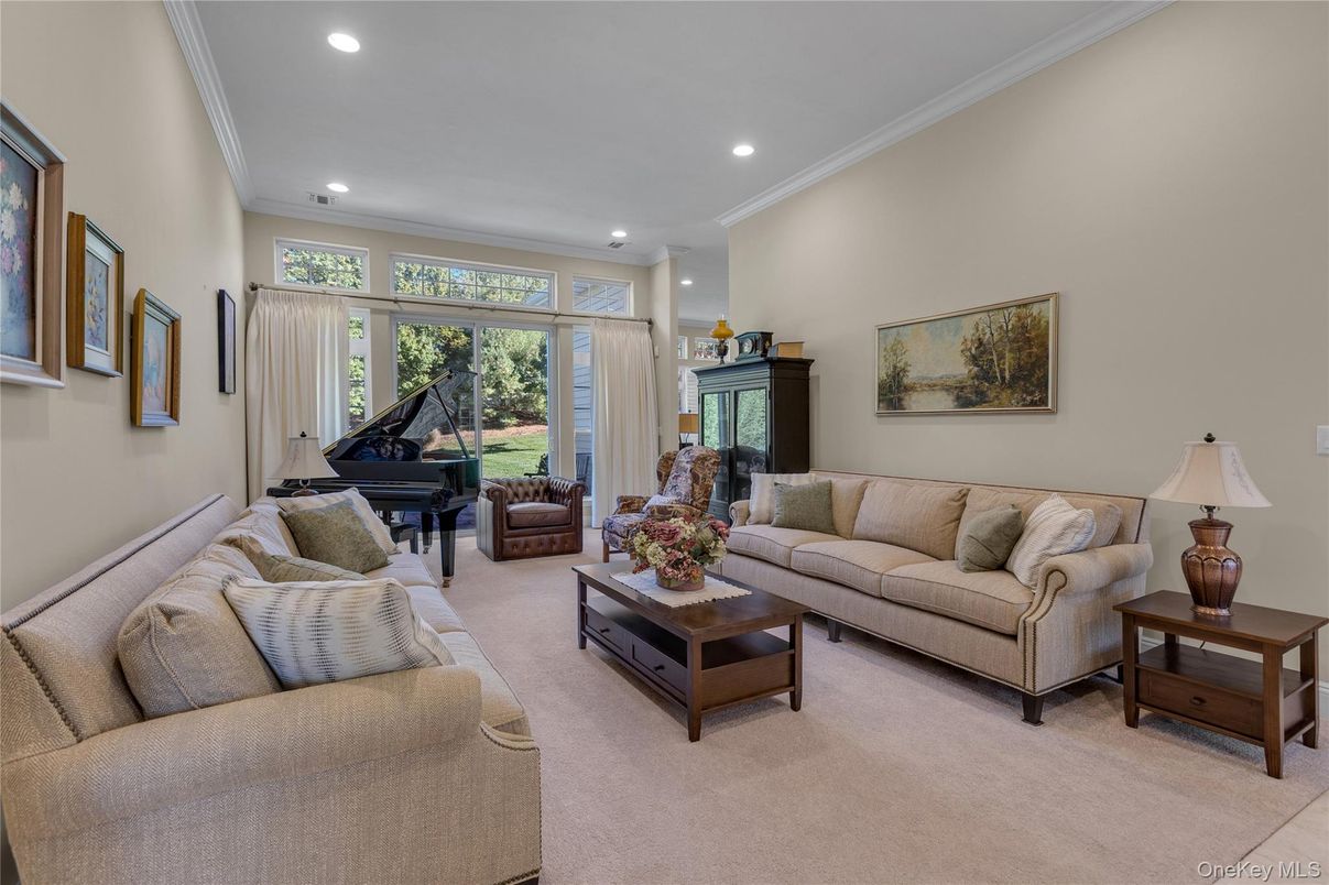 Interior, Living room, Piano, Recessed Lighting