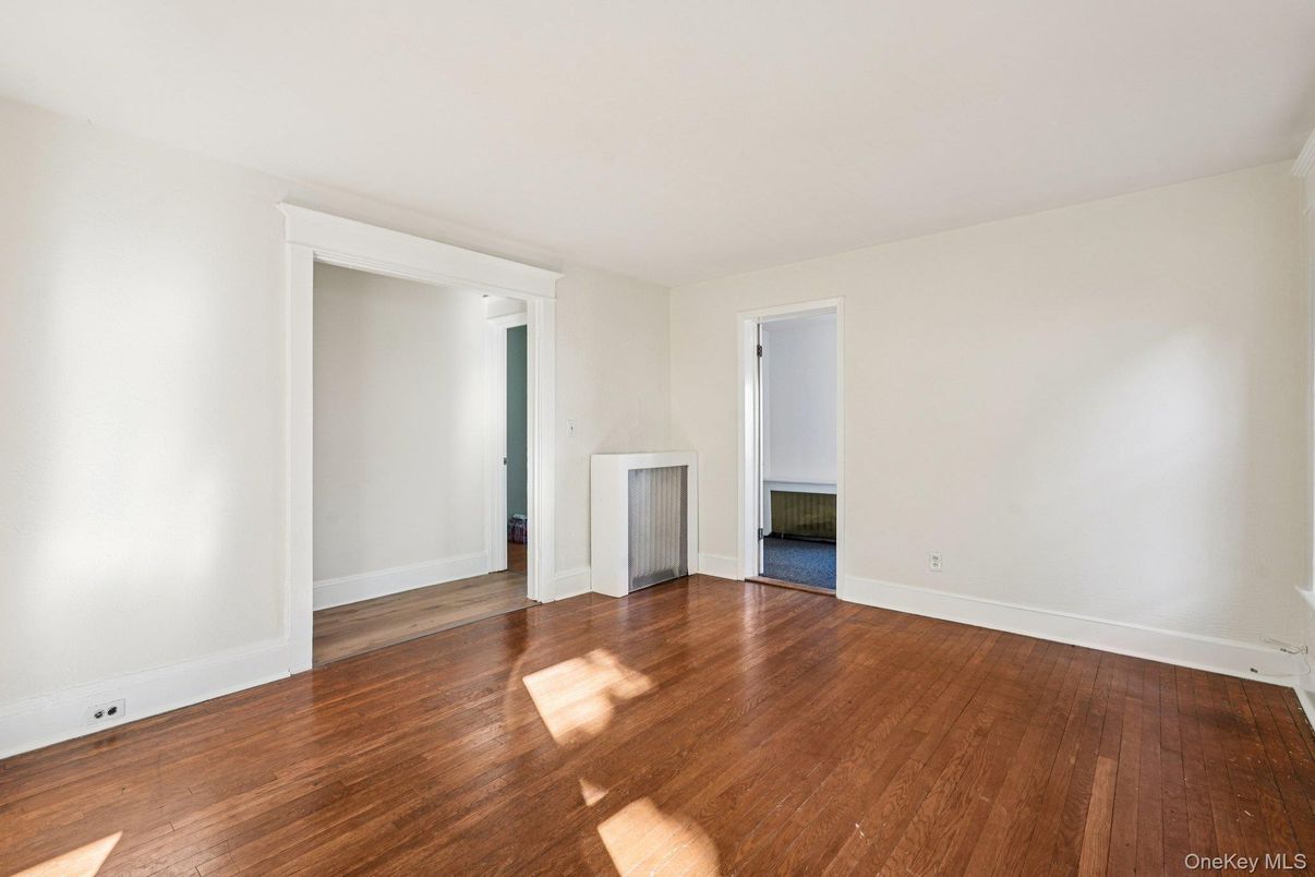 Empty room, Fireplace, Interior, Wood Texture Flooring