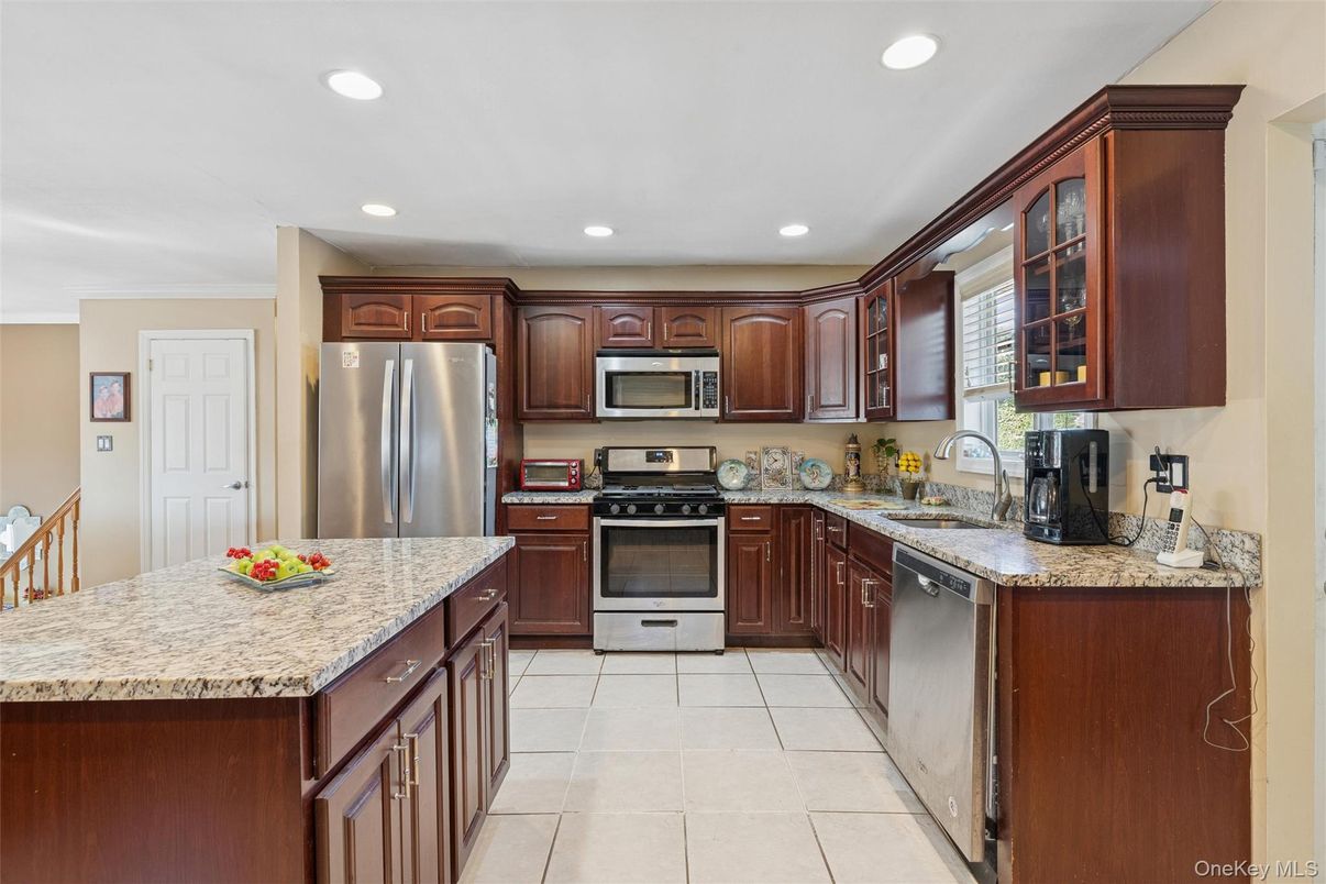 Interior, Kitchen, Recessed Lighting, Stainless Steel Appliances