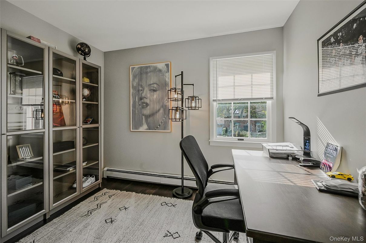 Home Office, Interior, Wood Texture Flooring