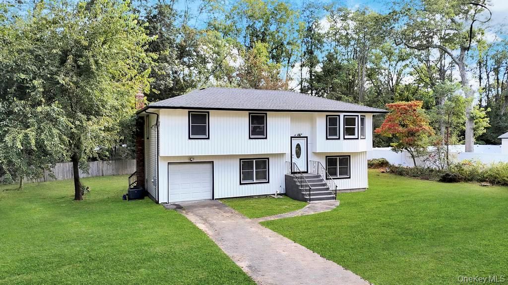 Attached, Backyard, Exterior, Facade, Raised Ranch