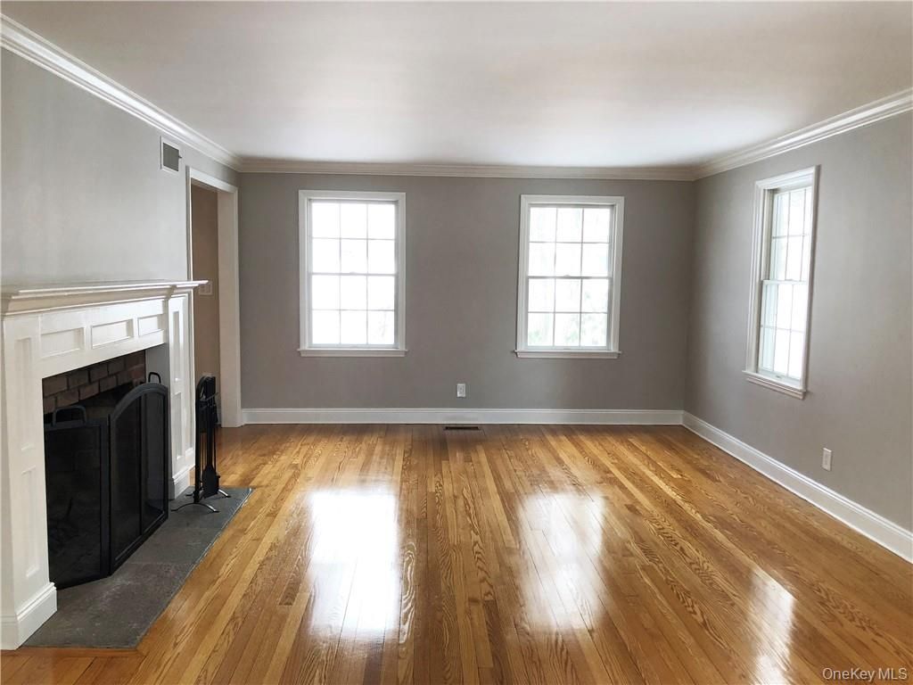Empty room, Fireplace, Interior, Wood Texture Flooring