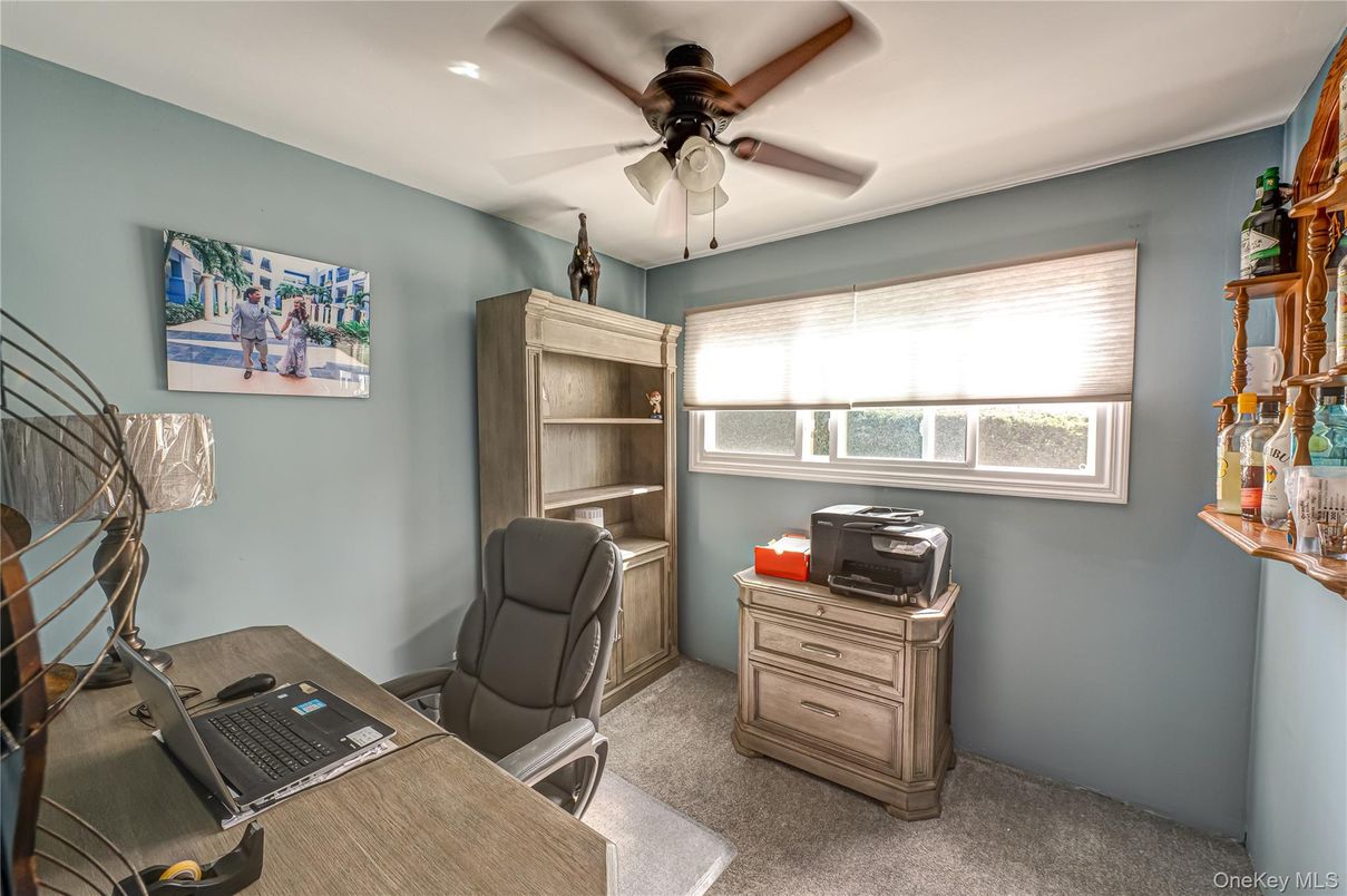 Home Office, Interior, Recessed Lighting