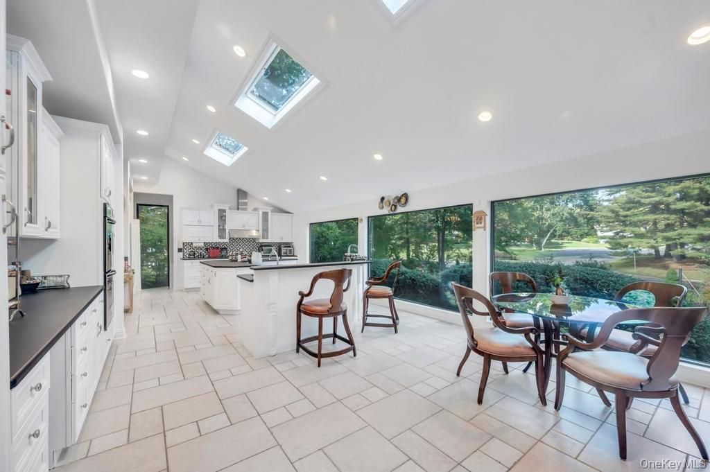 Dining room, Glass Ceilings, Interior, Kitchen, Recessed Lighting