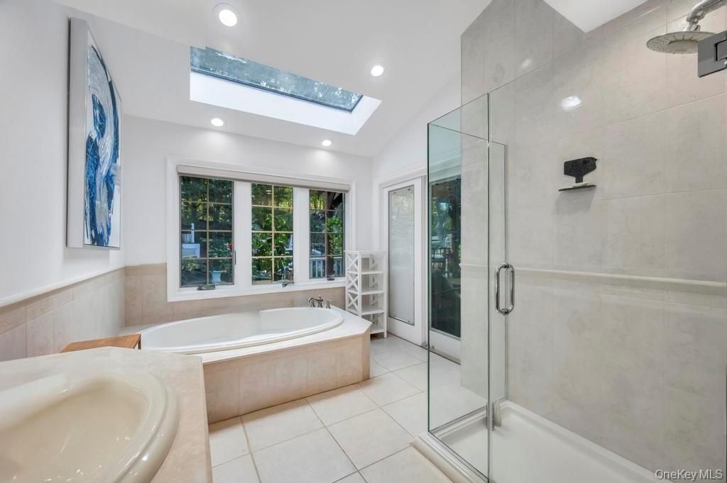 Bathroom, Glass Ceilings, Glass Shower, Interior, Recessed Lighting