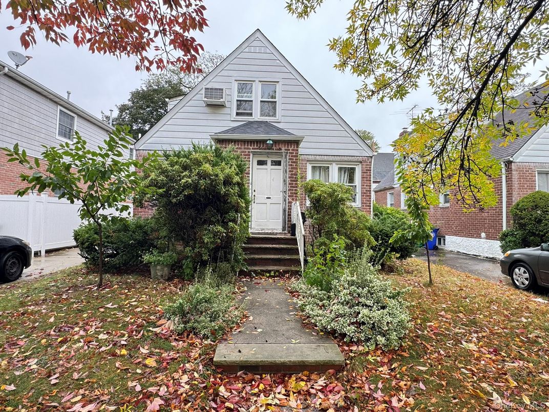 Exterior, Facade, Brick Facade, A Frame