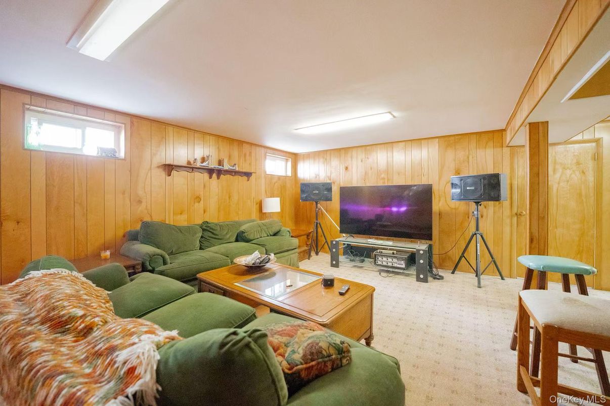 Interior, Living room, Wooden Walls