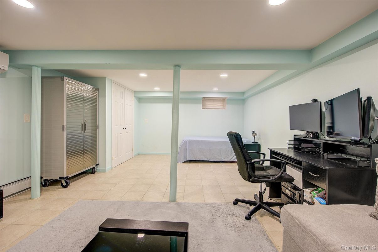 Home Office, Interior, Recessed Lighting