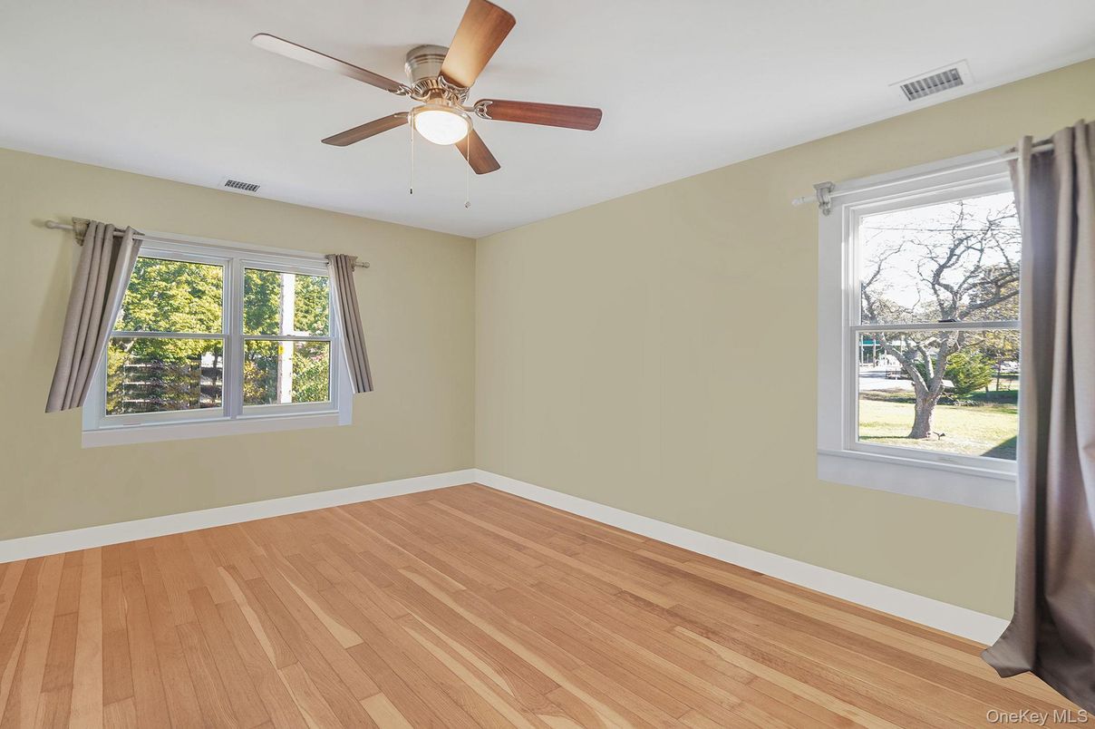 Empty room, Interior, Wood Texture Flooring