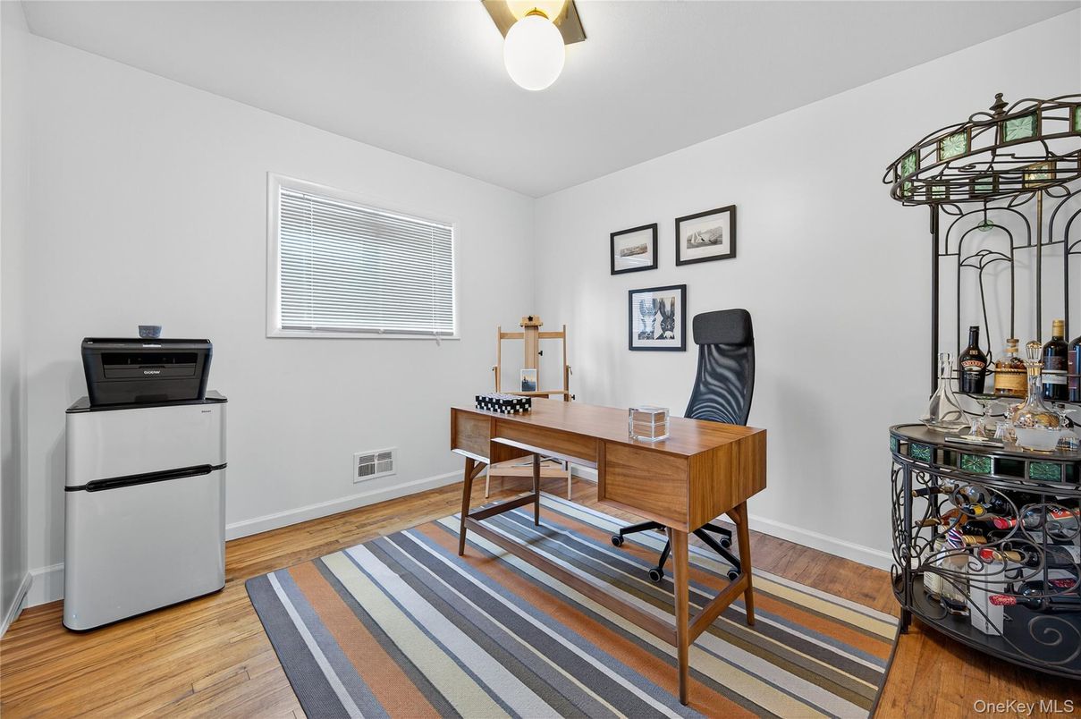Home Office, Interior, Wood Texture Flooring