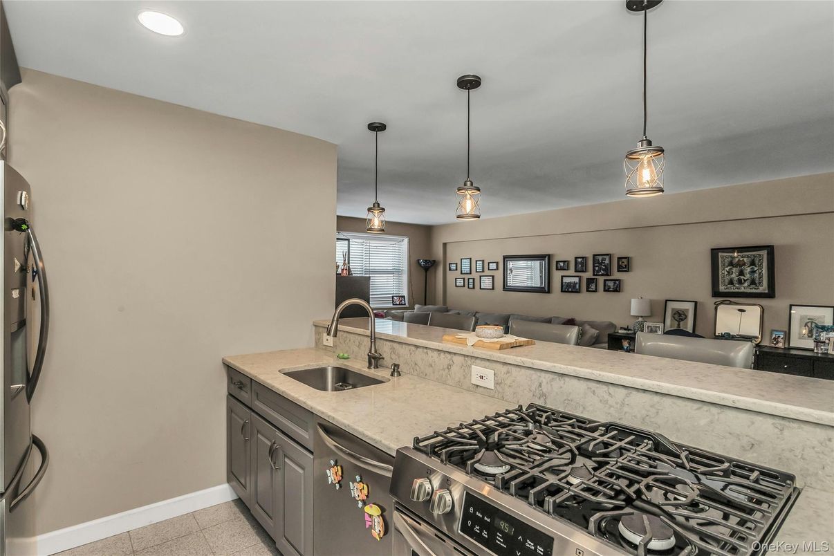 Interior, Kitchen, Living room, Pendant Lights, Recessed Lighting