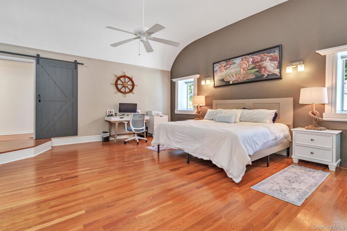 Bedroom, Home Office, Interior, Wood Texture Flooring