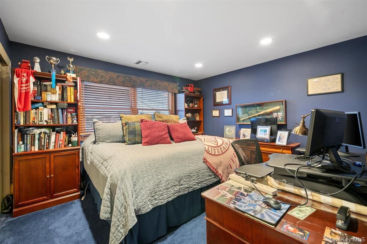 Bedroom, Home Office, Interior, Recessed Lighting