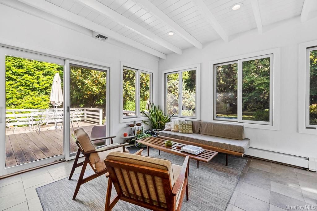 Interior, Living room, Recessed Lighting, Sun Room
