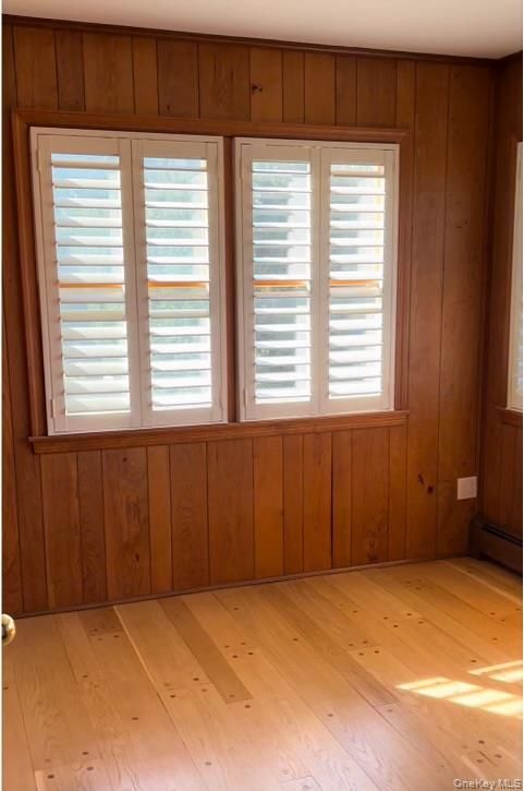 Empty room, Interior, Wood Texture Flooring, Wooden Walls