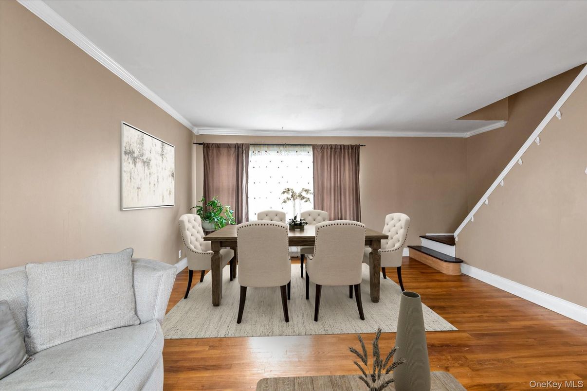 Dining room, Interior, Wood Texture Flooring