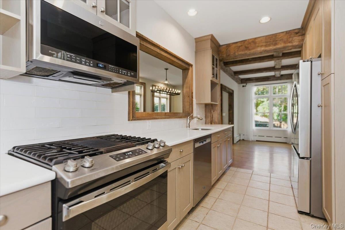Interior, Kitchen, Recessed Lighting, Stainless Steel Appliances