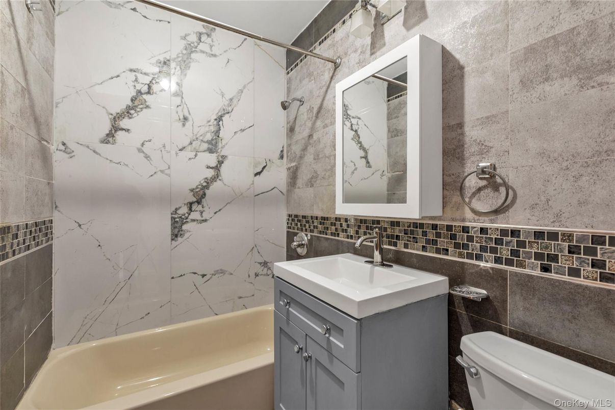 Bathroom, Interior, Marble Walls