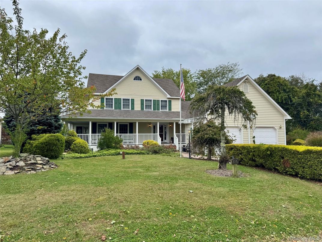 Attached, Backyard, Exterior, Facade, Farmhouse