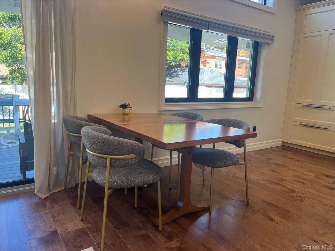 Dining room, Interior, Wood Texture Flooring