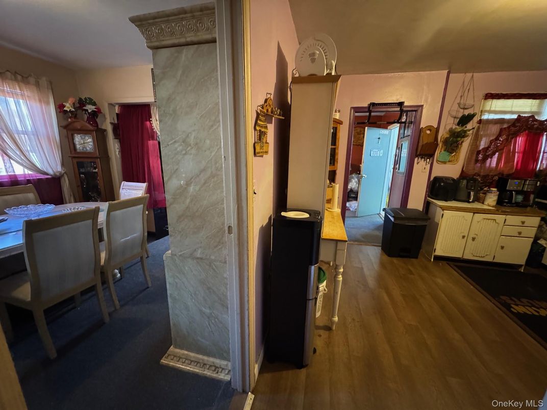 Dining room, Interior, Wood Texture Flooring