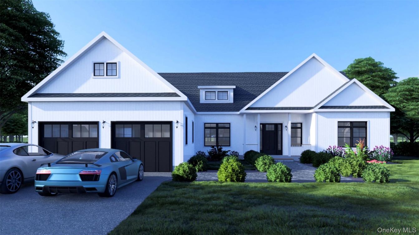 Attached, Exterior, Facade, Farmhouse