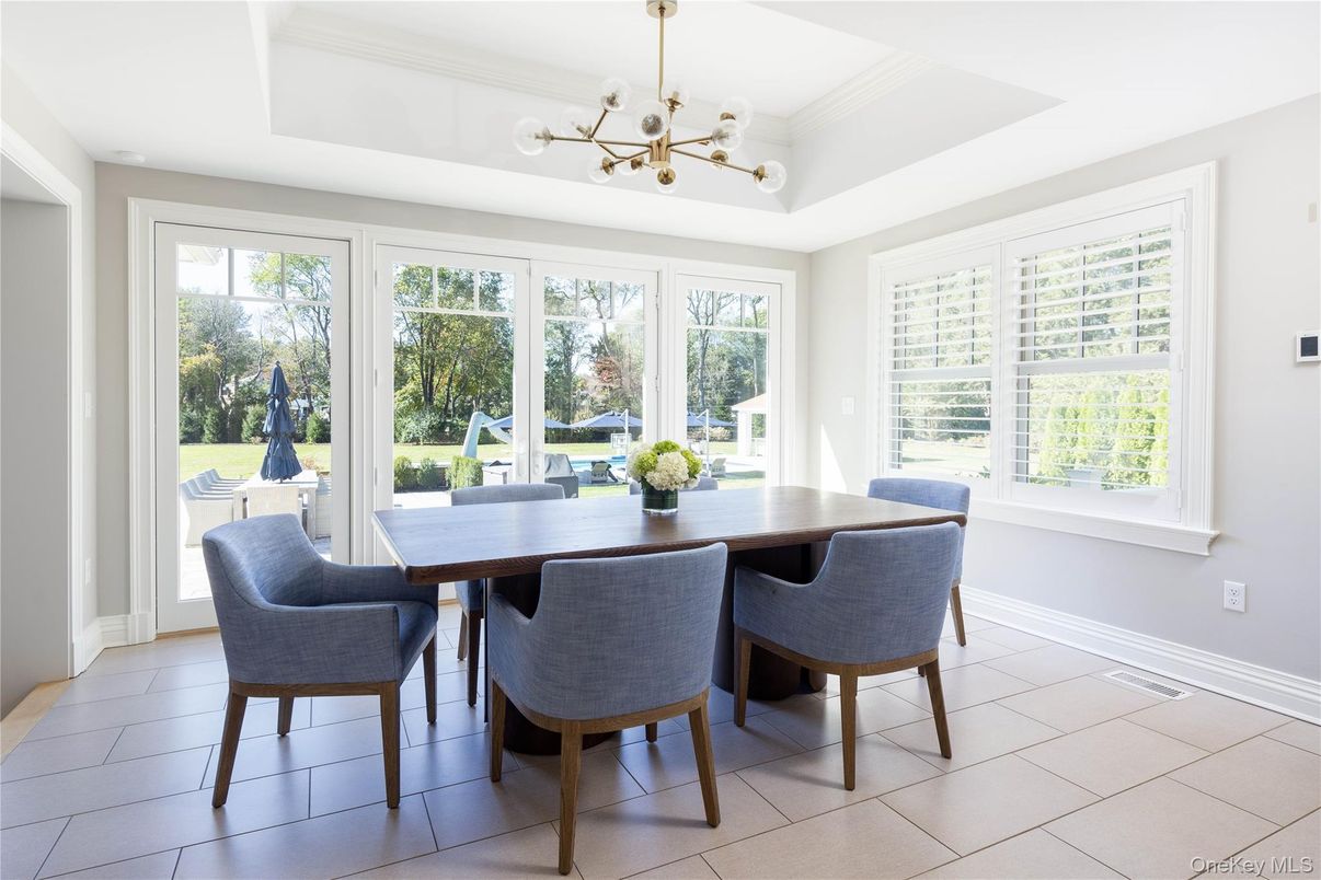 Dining room, Interior, Pendant Lights