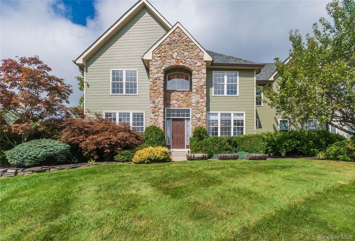 Backyard, Exterior, Facade, Brick Traditional