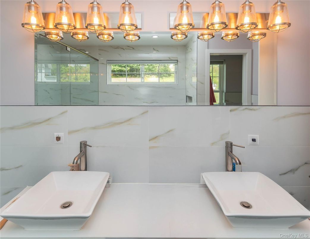 Bathroom, Interior, Marble Walls