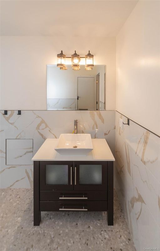 Bathroom, Interior, Marble Walls