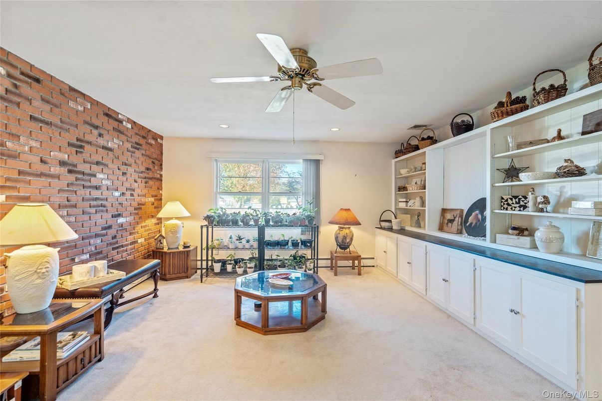 Interior, Recessed Lighting, Stone Walls