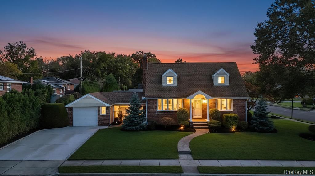 Attached, Detached Garage, Exterior, Facade, Brick Facade, French Provincial
