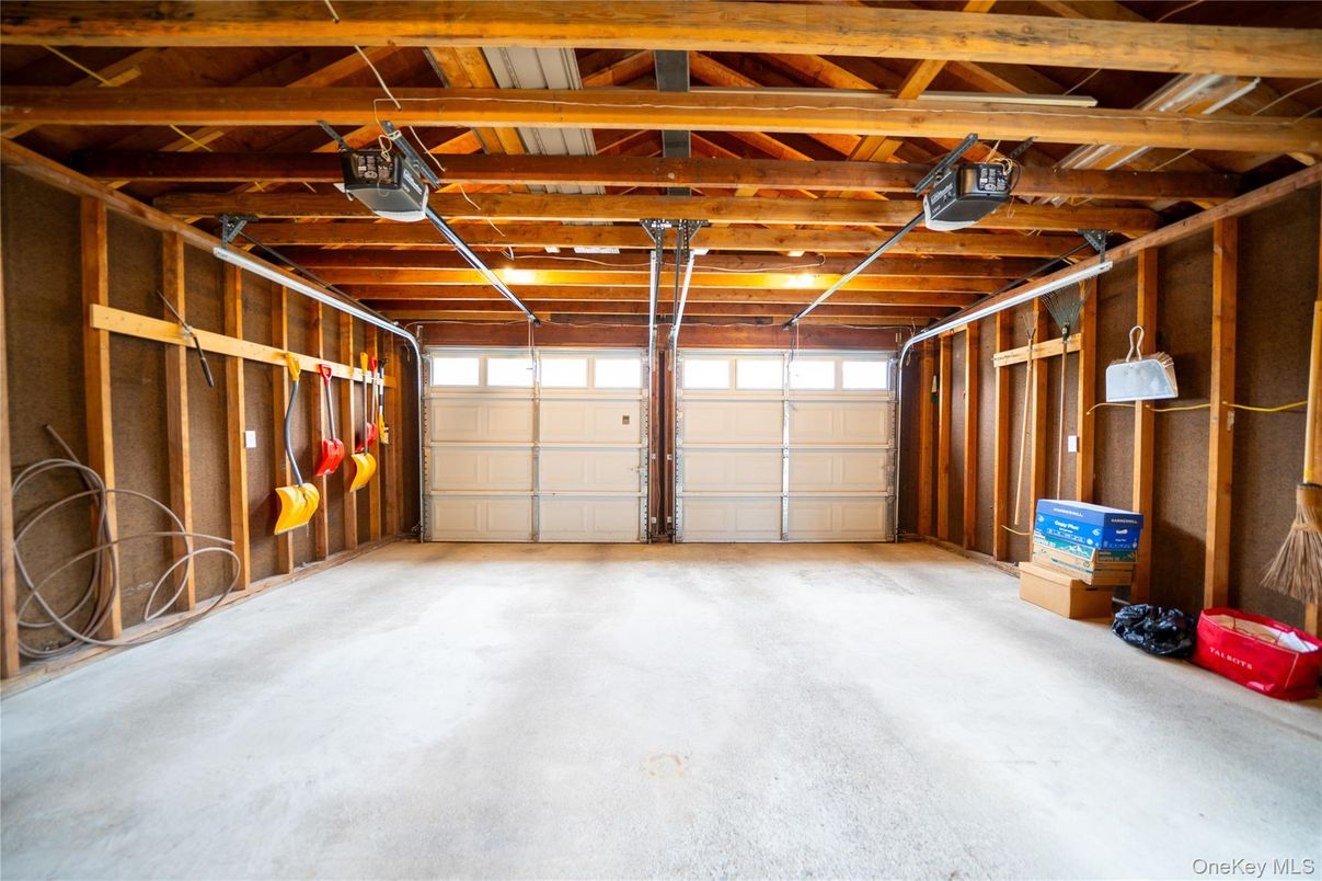Garage, Interior, Wooden Beams, Wooden Ceilings, Wooden Walls