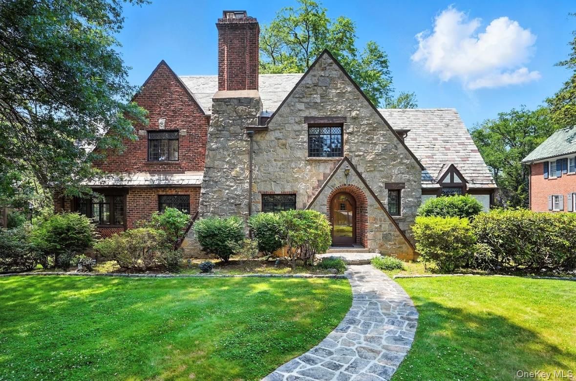 Backyard, Exterior, Facade, Brick Facade, Tudor Revival
