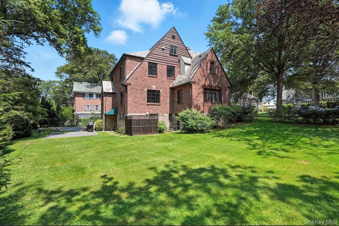 Backyard, Exterior, Facade, Brick Facade, Tudor Revival