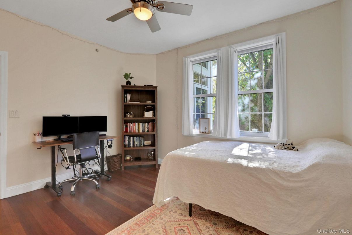 Bedroom, Home Office, Interior, Wood Texture Flooring