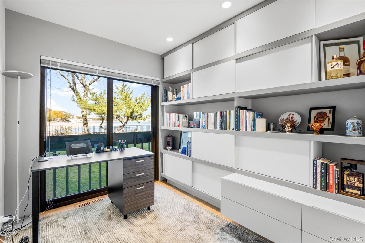 Home Office, Interior, Recessed Lighting