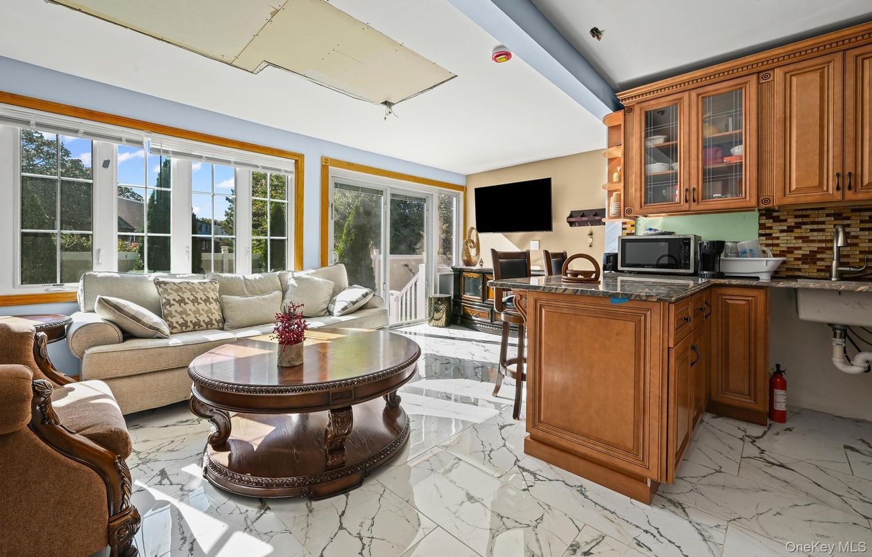 Home Office, Interior, Living room, Marble