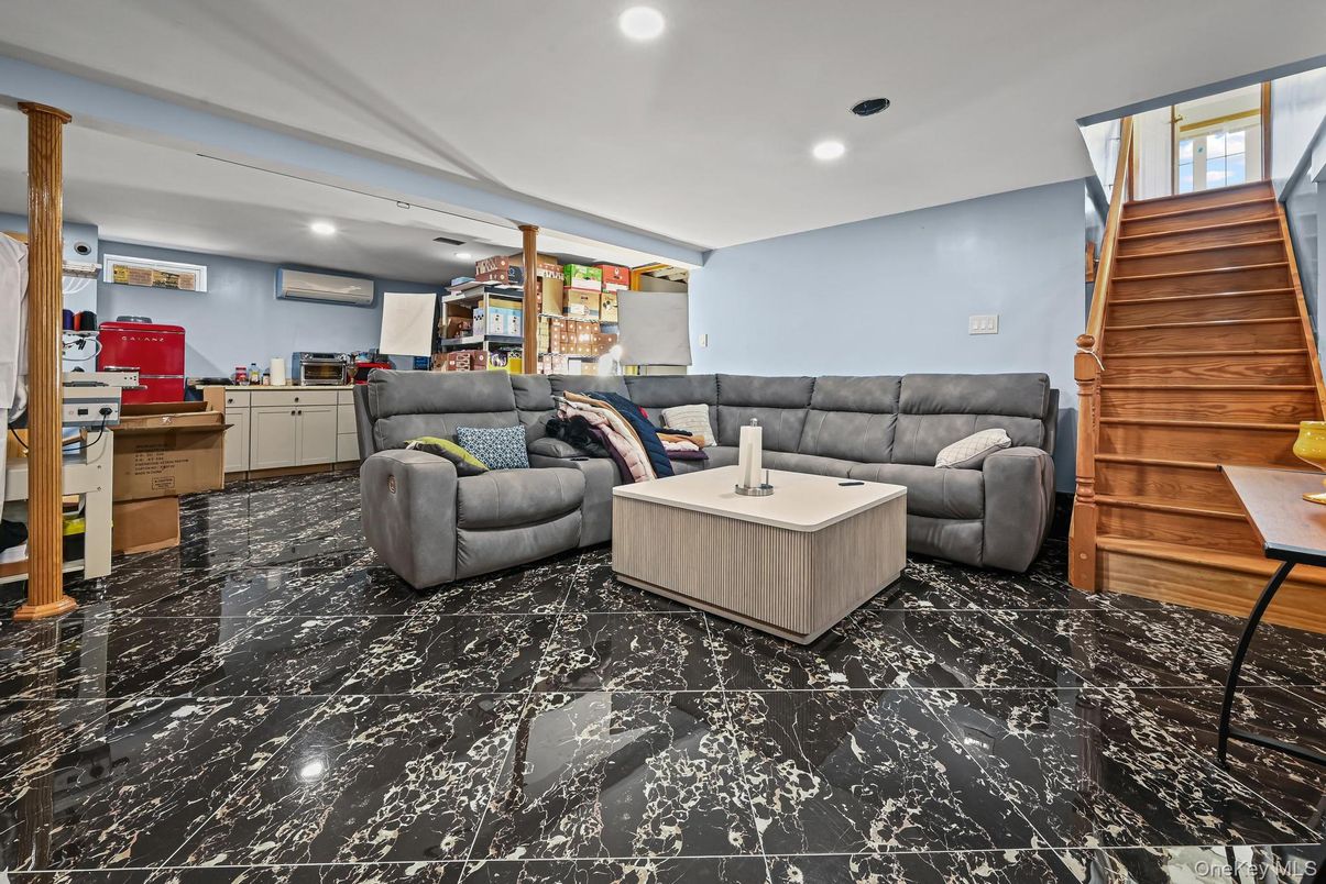 Interior, Living room, Marble, Recessed Lighting