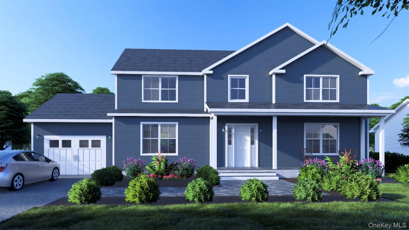 Attached, Exterior, Facade, Farmhouse