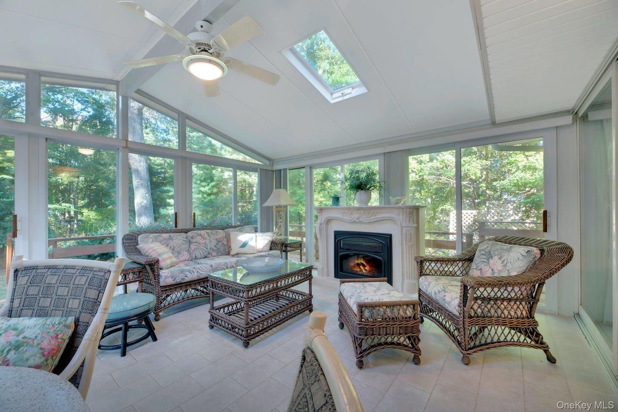 Fireplace, Interior, Living room, Sun Room