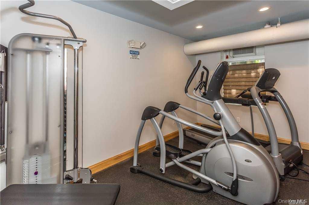 Fitness Equipment, Interior, Recessed Lighting