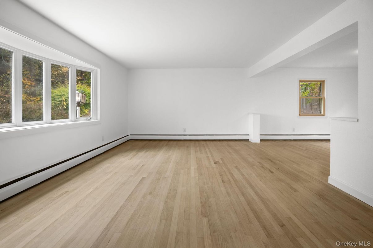 Empty room, Interior, Wood Texture Flooring