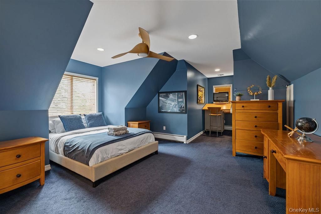 Bedroom, Home Office, Interior, Recessed Lighting