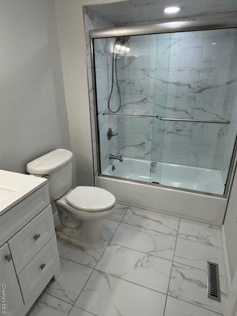 Bathroom, Glass Shower, Interior, Marble, Marble Walls, Recessed Lighting